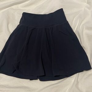 Black FLX HR athletic skirt (skort) built in shorts with pockets women’s size XS